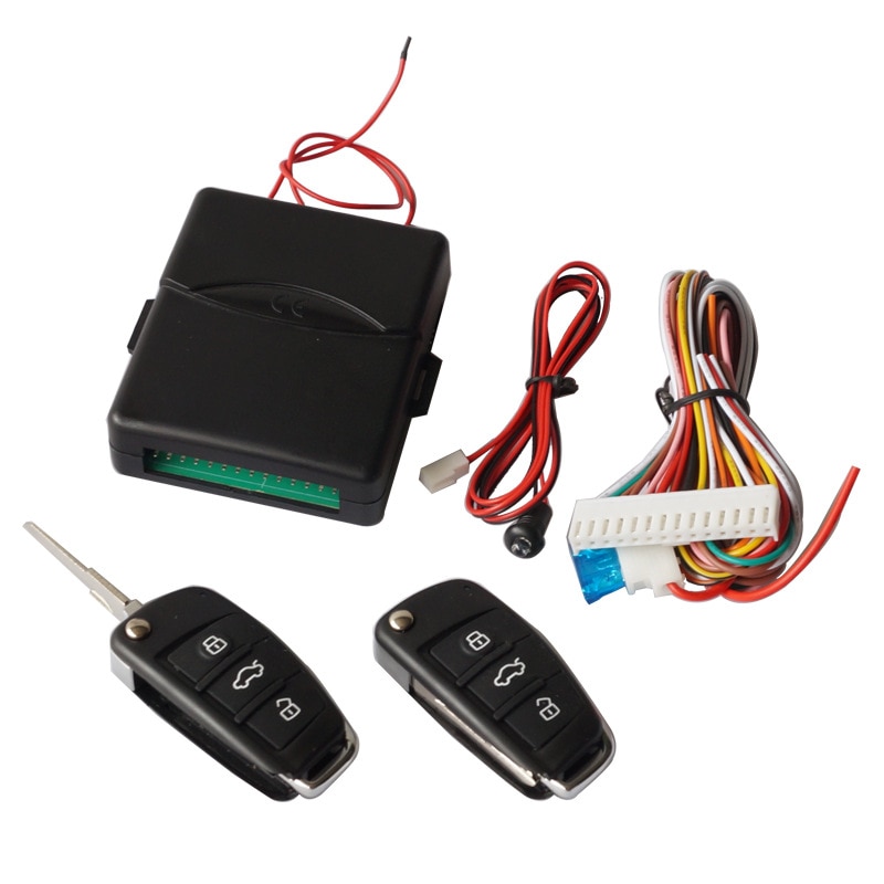 Fernbedienung Öffnen Stamm Universal- Auto Zentralen Verriegelung Anti-Diebstahl Alarm Gerät Keyless Eintrag Auto Türschloss Sicherheit Bausatz Elektronische