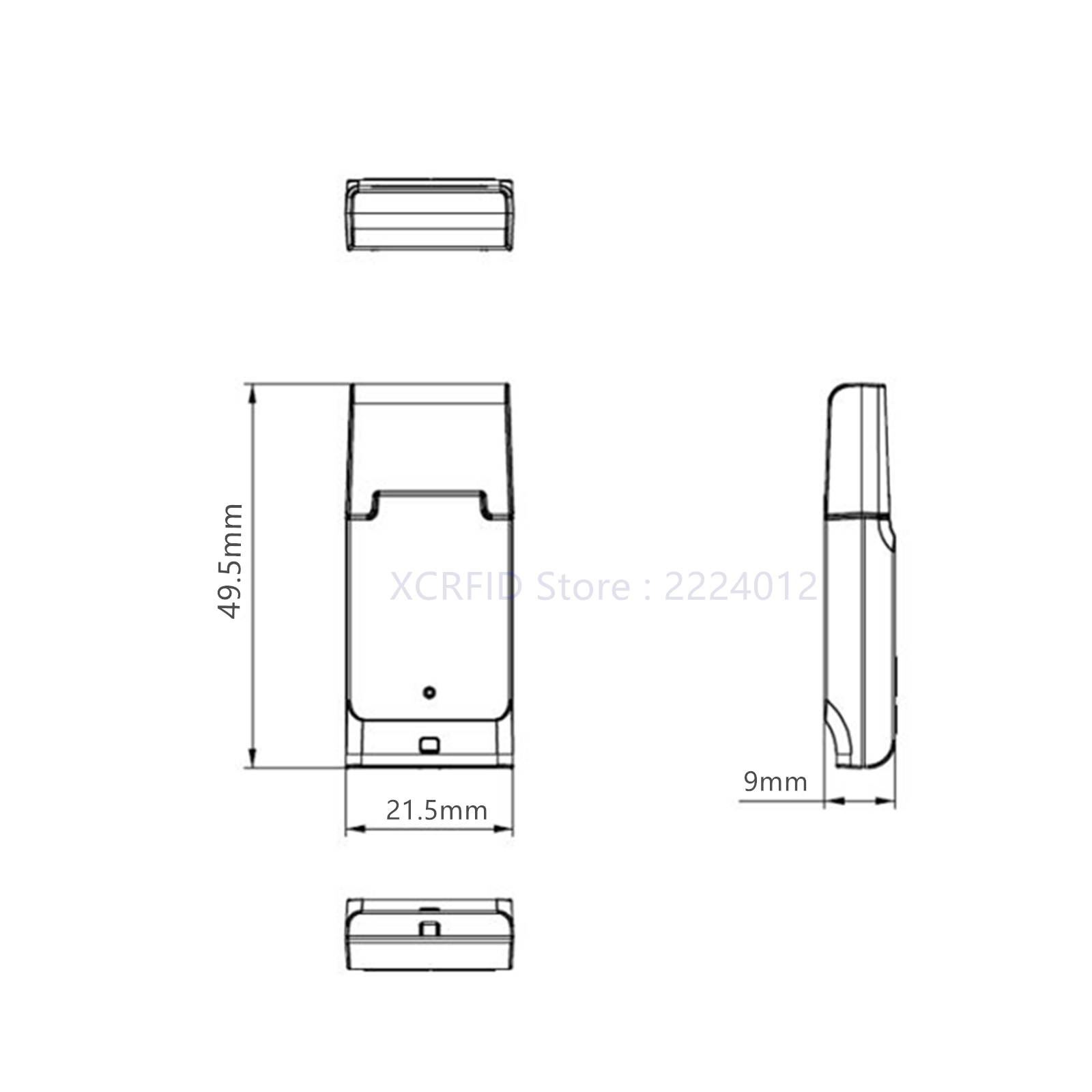 Programmatore di scrittura per lettore di schede SIM LTE ICCID IMSI 2FF 3FF 4FF 2G 3G 4G Writbale SIM + 5 schede SIM vuote + strumento personalizzato SIM