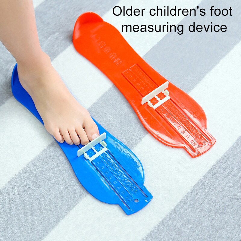 Foot Measure 4colors Gauge Kids Adults Shoes Helper 18-47Yards Foot Length Measuring Ruler Tools For Growing Children Hand Tool
