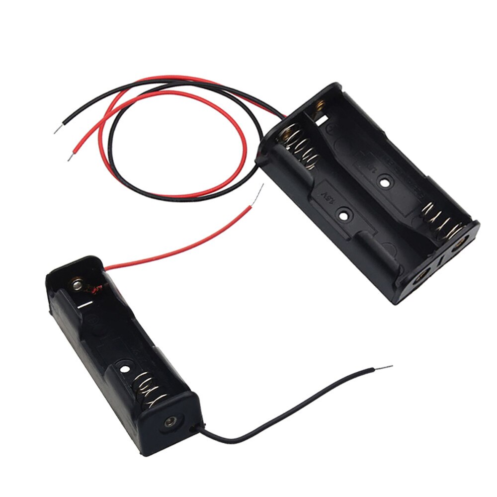 2xAA 18650 doos diy power bank 18650 batterij houder box circuit Combinatie Batterij Opslag Plastic Box Holder