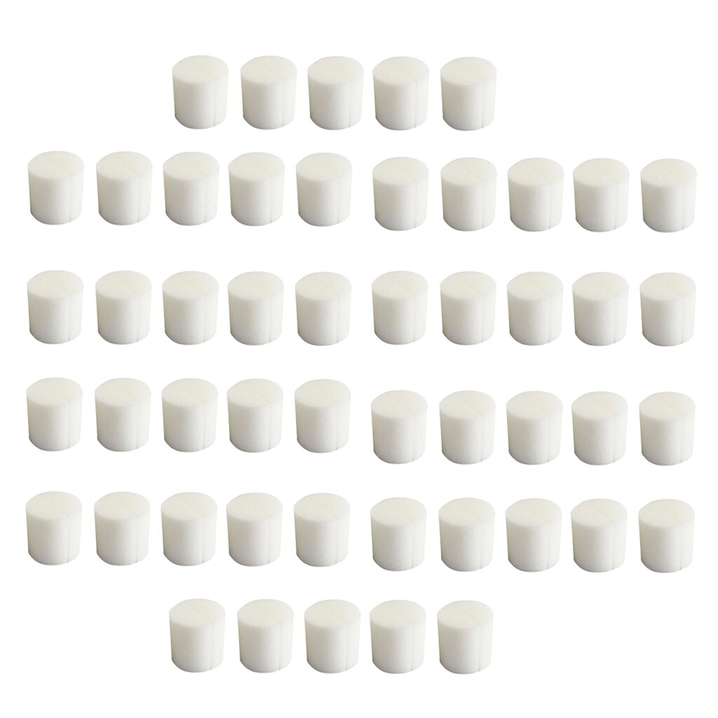 Éponge blanche de culture hydroponique | Mini-insertion, mousse de collier de clonage végétal, mousse Durable de chauffage, mousse à col hydroponique