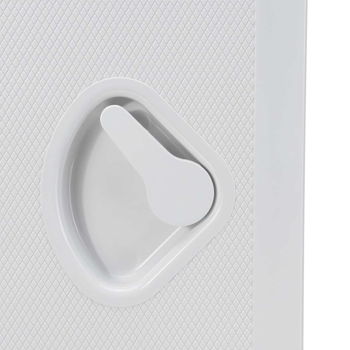 270*375mm ABS Deck Marine Hatch Door Deck Access Hatch Boat Hatches Inspection Yacht Cover RV White