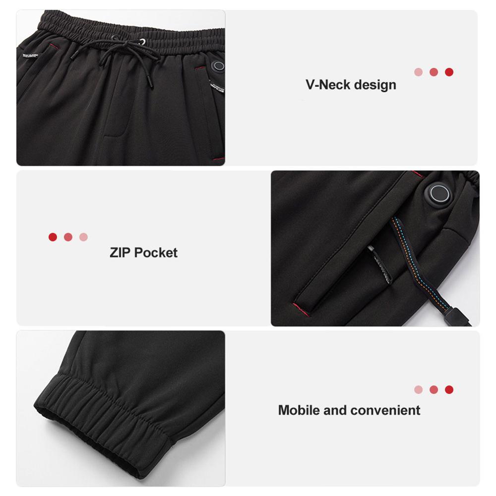 Electric Heated Thermal Trouser Outdoor Exercise Heating Warm Pants Adjustable Charging Heated Pants