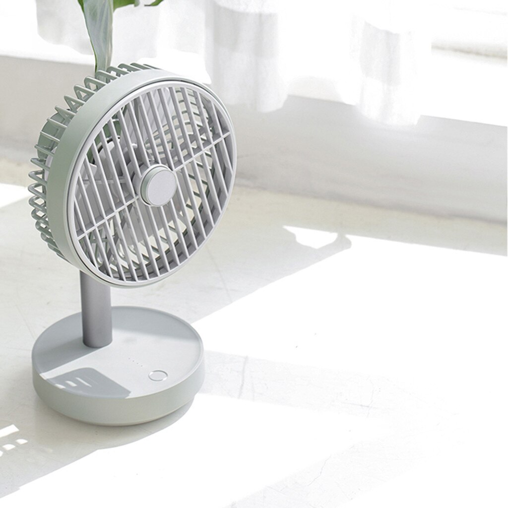 Protable Colorful Smart Home Portable Multi-function Mini Desktop Fan USB Mini Electric Fan Table Fan 4-Speed Wind Adjustable