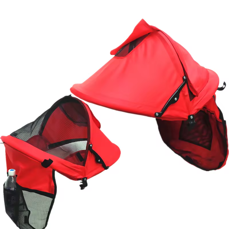 Kinderwagen Zonnescherm Zonneplek Onafhankelijke Volledige Cover Luifel Schaduw Stof Zonnescherm Paraplu Regendicht Luifel Accessoires