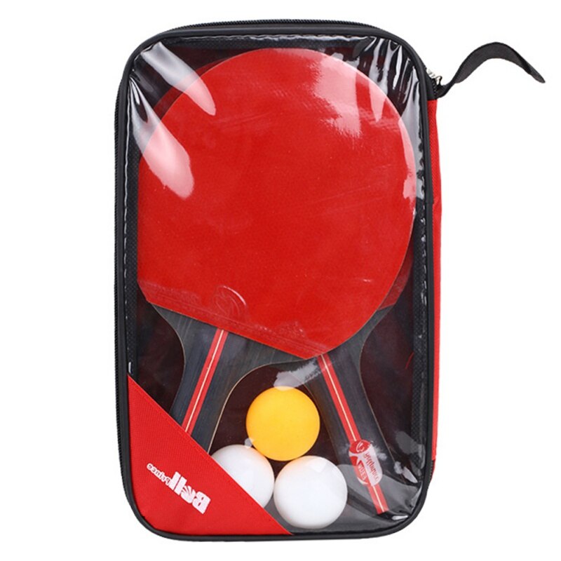 2 Stuks Verbeterde Carbon Tafeltennis Racket Set Super Krachtige Ping Pong Racket Bat Voor Volwassen Club Training: Default Title