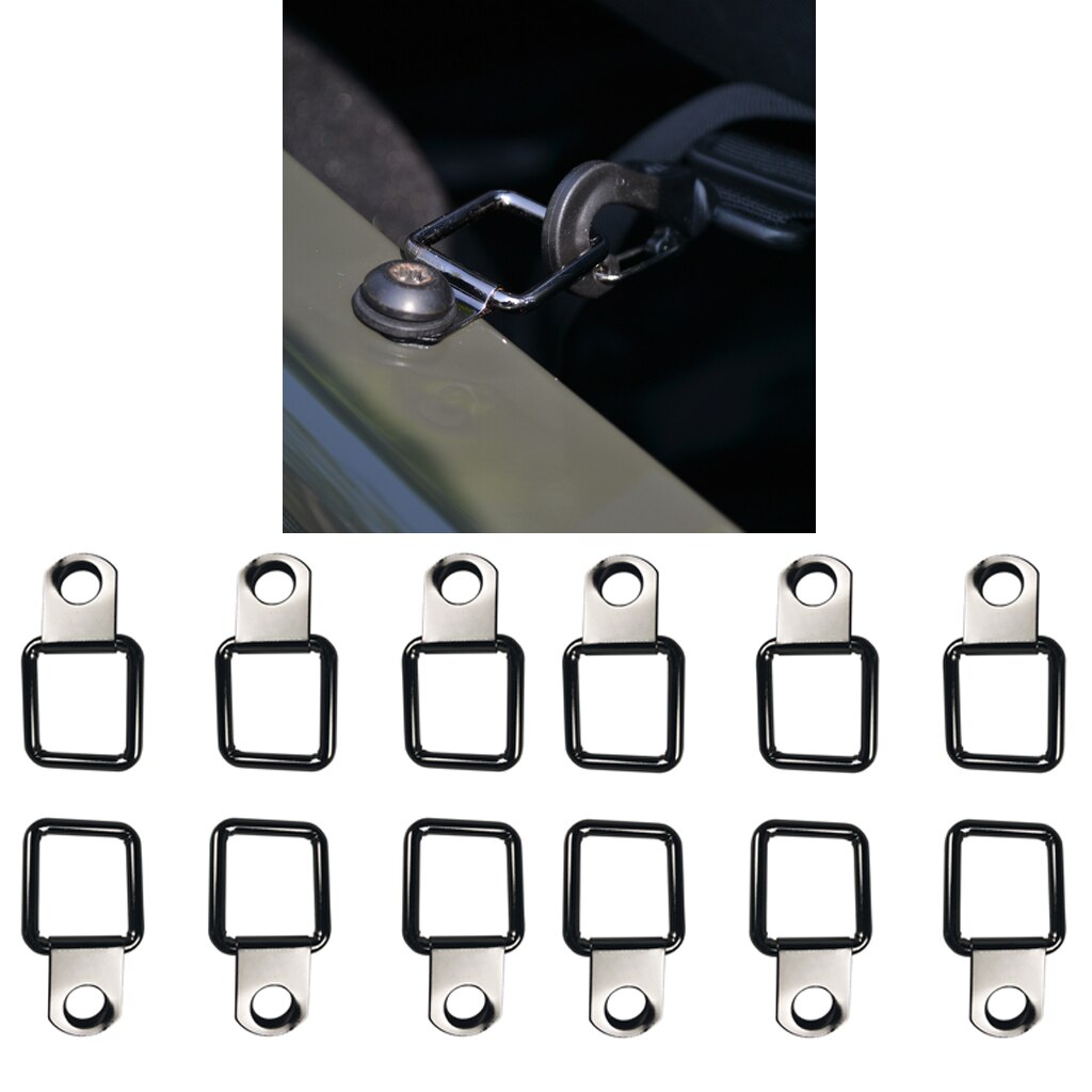 12 X D Ring Flatbed Truck Trailer Tie Down Cargo Anchor Tie Down