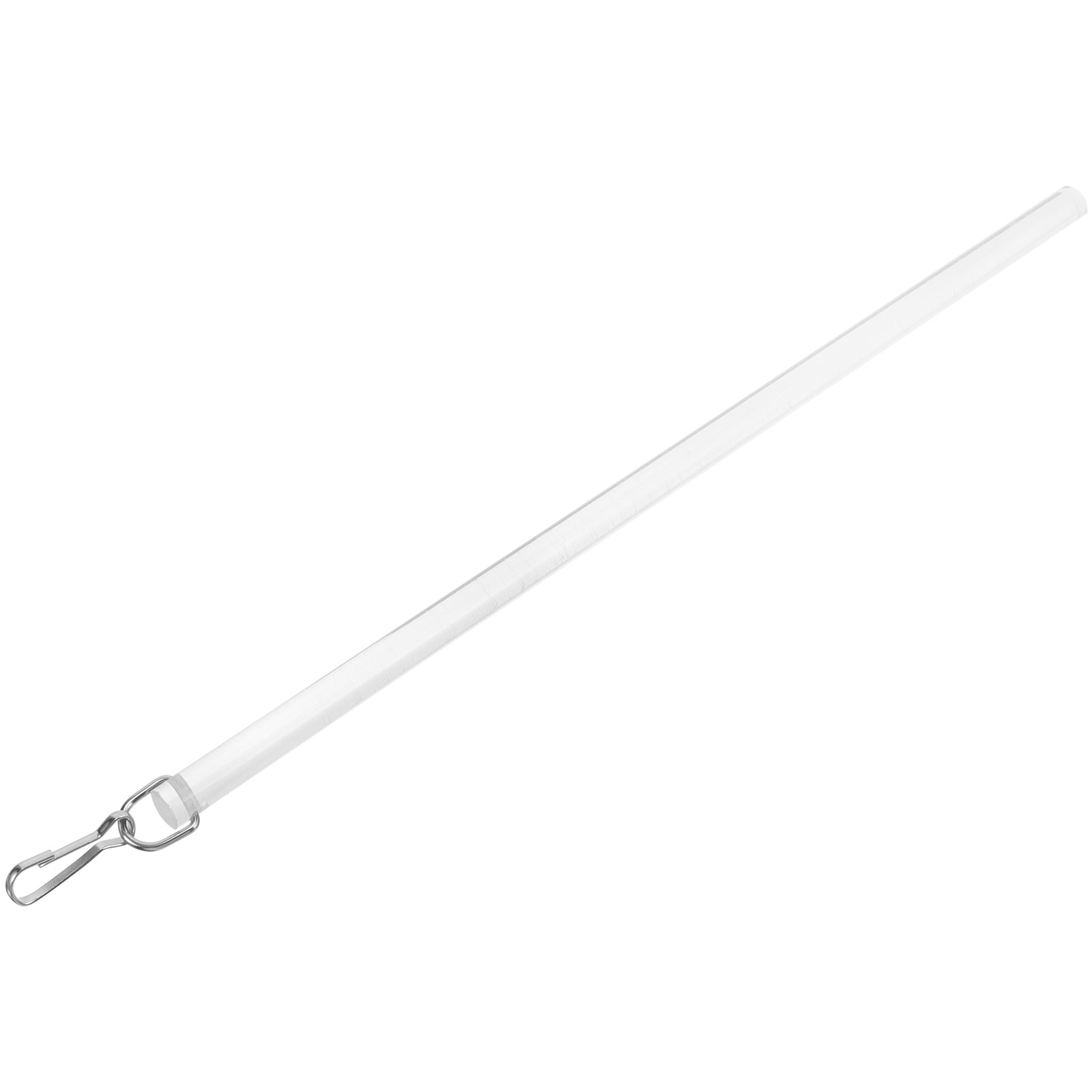 Baguette de rideau côtelée avec bouton-pression, accessoire de rideau, baguette de poussée, rideaux à œillets, 21.8 ", le plus récent