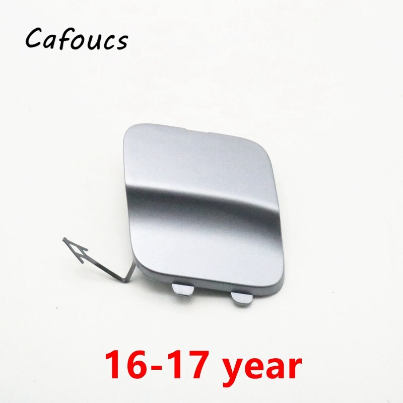 Auto Exterieur Achterbumper Trailer Cover Trekhaak Cover Cap Ongeverfd Kleur Voor Geely Atlas Proton X70 Emgrand X7 Sport: 16-17 year unpainted