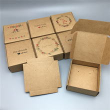 Paper Cardboard Aircraft Packing Boxes Jewelry Set Kraft Boxes Necklace Pendant Earring Displays Box