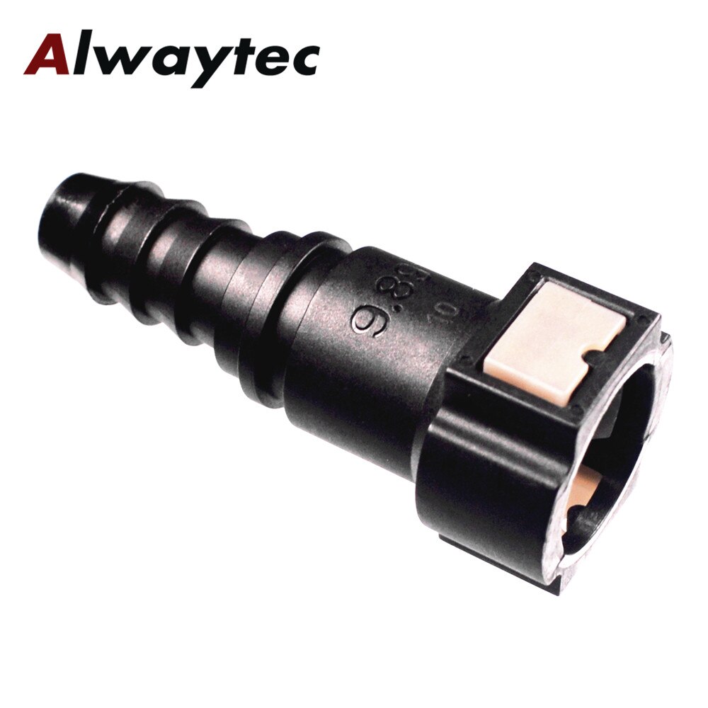 9.89mm SAE10 fuel hose fitting Oil pipe connectors adpators fuel line quick connector for fuel injector