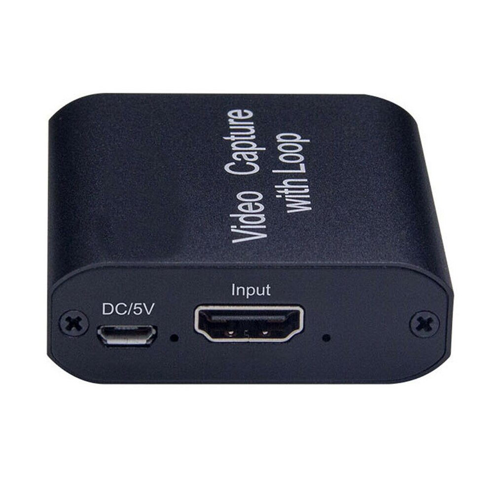 HDMI Video Capture Card Screen Record USB 2.0 1080P Game Capture Streamer Device Conference