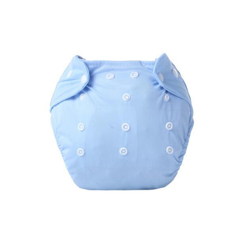 Newborn Washable Reusable Cloth Diapers Modern Adjustable Organic Cotton Soft Diapers All In One For Infants Fabric Diapers: Blue Diapers / For Summer
