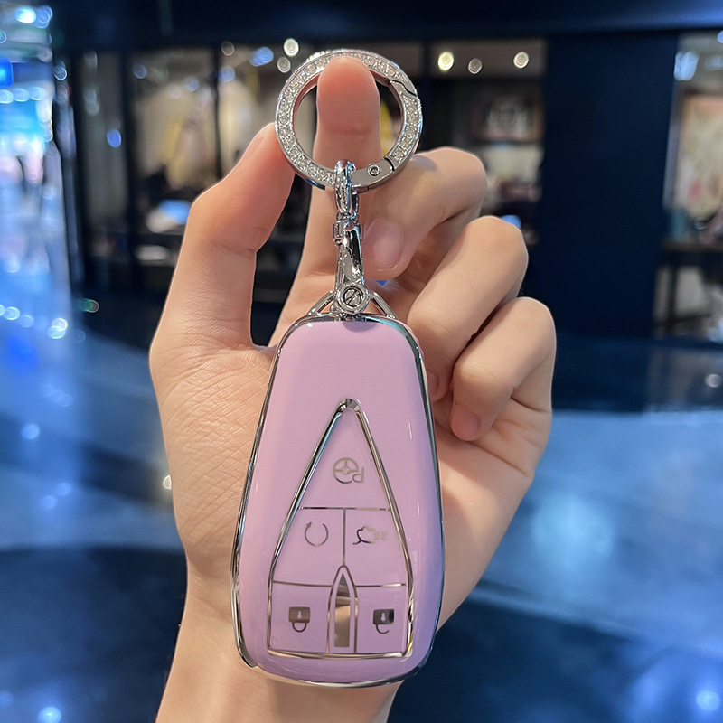 TPU Shell Fob For Changan CS35 PLUS CS75PLUS CS55PLUS Eado UNI-T Oushang X5 X7 EV Car Key Case Cover Accessories