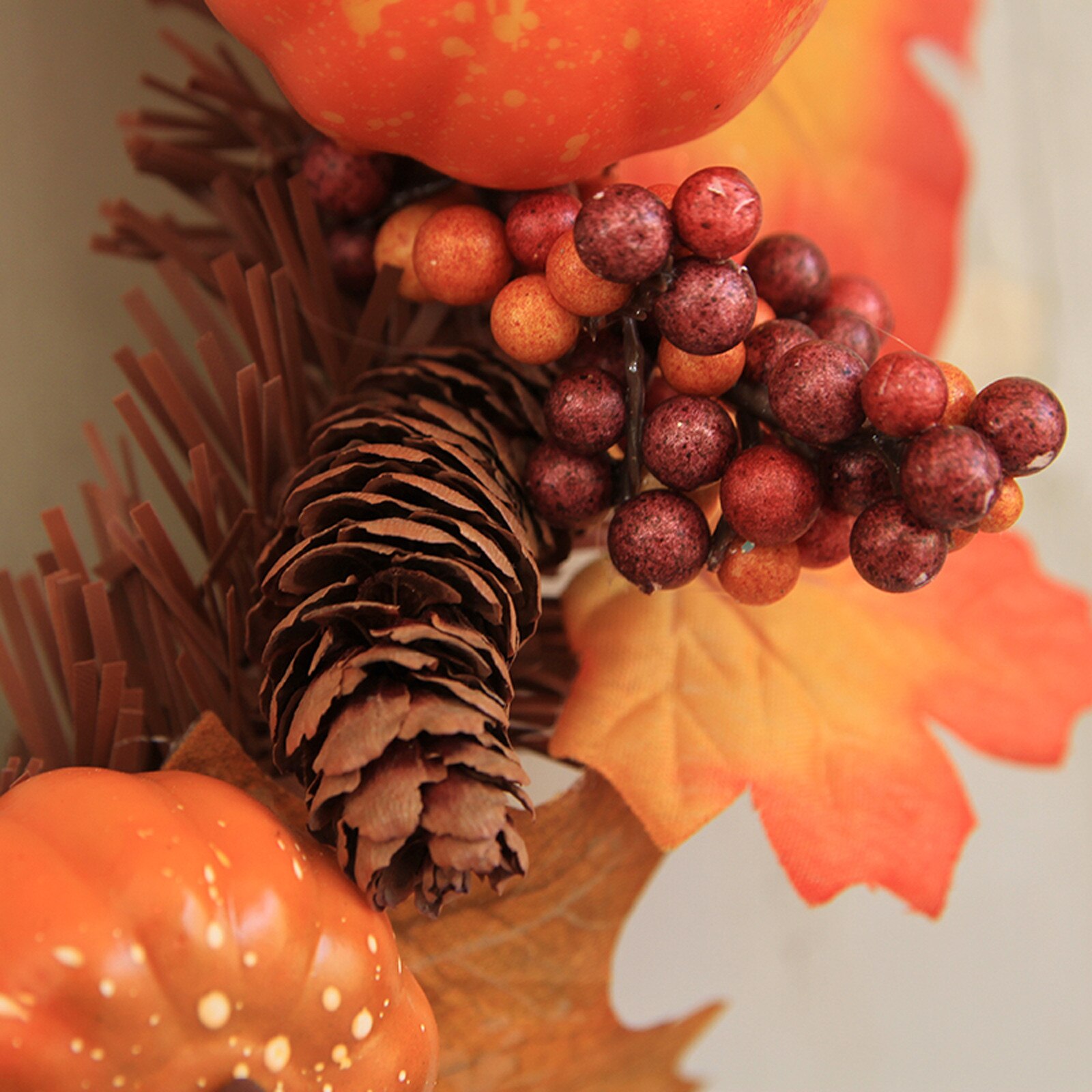 Kransen Pompoen Maple Krans Herfst Festival Krans Deur Slingers Opknoping Home Decor Decoracion Nordica Hogar Adornos