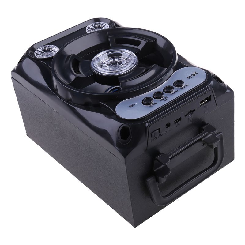 27RA Large Size Bluetooth Speaker Wireless Sound System Bass Stereo with LED Light