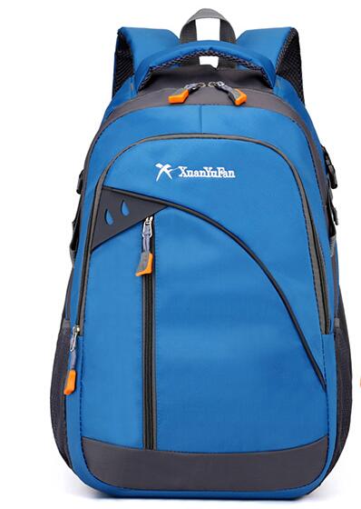 Chuwanglin udendørs rejserygsække rygsæk mænd laptop rygsække stor kapacitet skoletasker mochila  d62404: Himmelblå