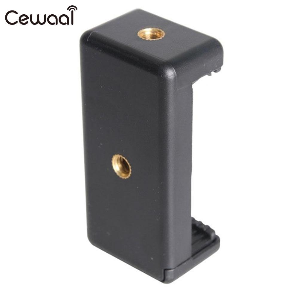 Cewaal Universele Mobiele Telefoon Clip Clamp Bracket Adapter Houder Stand Ondersteuning Intrekbare Mount Statief Accessoires