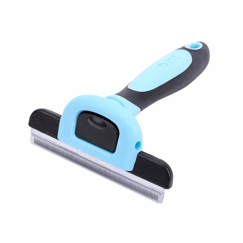 Peines para quitar el pelo de perros, cepillo para gatos, herramientas de aseo, accesorio para cortadora desmontable para mascotas, peines recortadores para mascotas, suministro de Furmins para perros y gatos