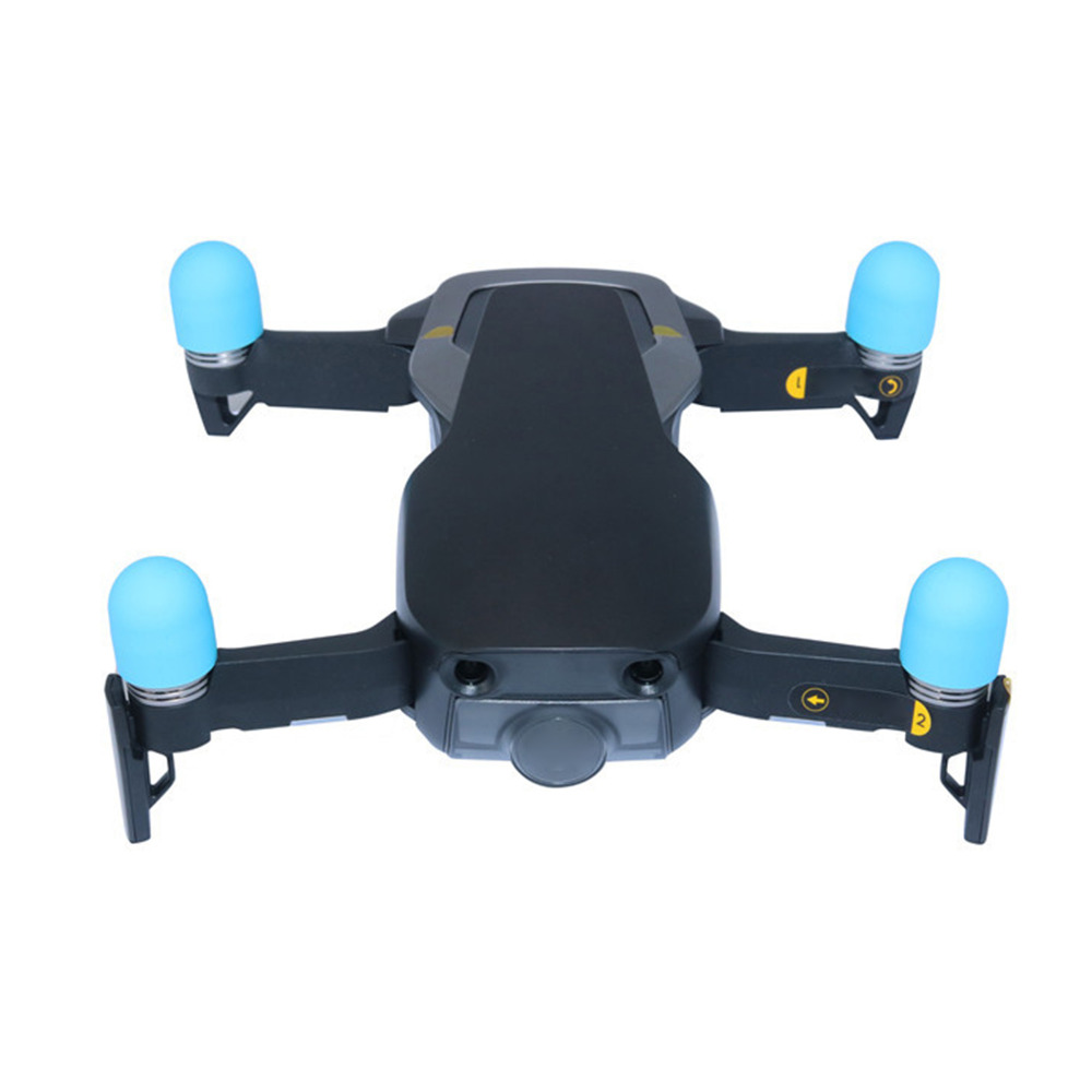 Udskiftning 4 stk silikone motorbeskyttelsesdækselhætte til dji mavic air drone støvtæt tilbehør