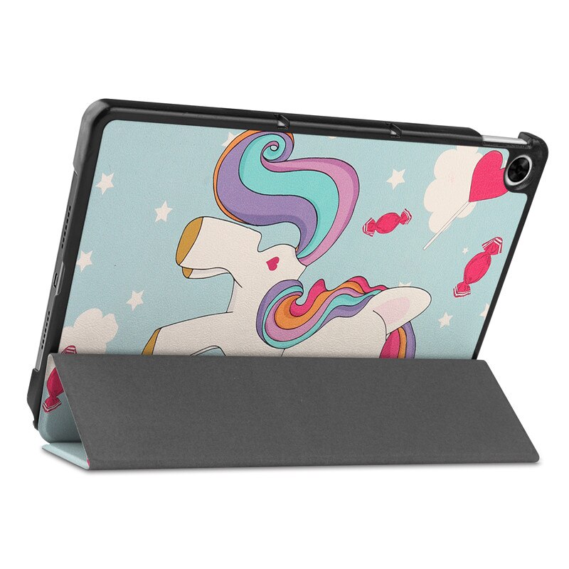 Voor Realme Pad 10.4 Inch Tri-Vouwen Hard Pc Stand Cover Voor Funda Realme Pad cover Case Tablet