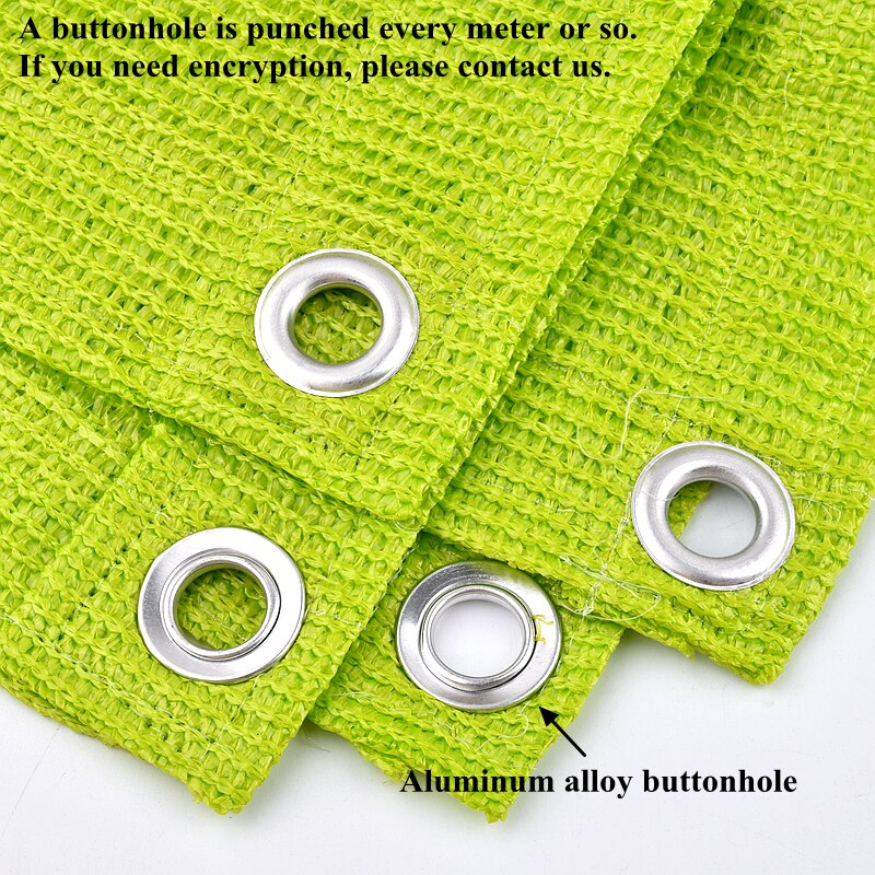 Filet d'ombrage Anti-UV vert, auvent d'extérieur, jardin, Patio, piscine, tente de Camping, filet d'ombrage pour plantes succulentes