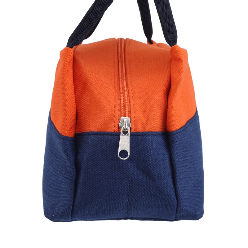 Brand Canvas Lunch Bags For Women Portable Thermal Insulated Lunch Box Bag Tote Bolsa Comida Lunch Bag For Kids School