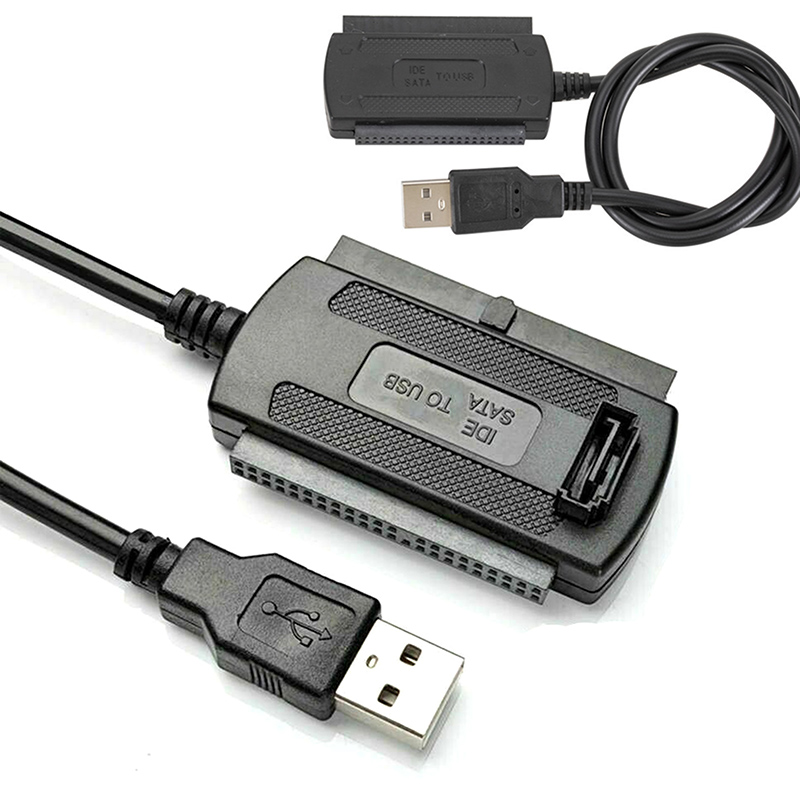 USB 2.0 para cabo conversor adaptador IDE para disco rígido HD de 2,5 3,5 polegadas