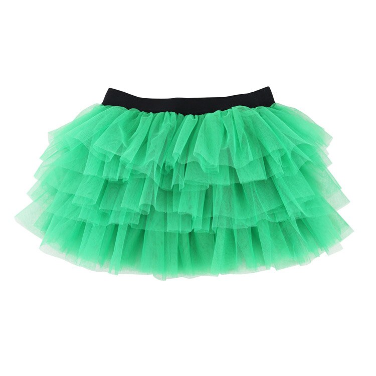 Minifalda con tutú para mujer adulta, falda Extra esponjosa de 6 capas, ideal para fiestas, bailes y actuaciones: Green