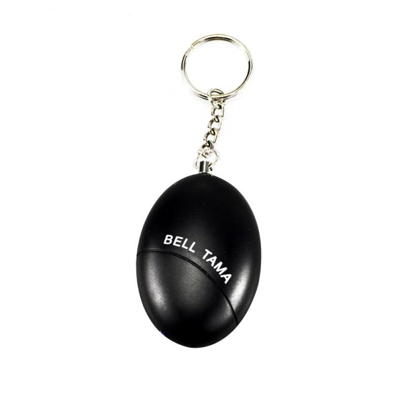 1Pcs Portable Keyring Defense Personal Alarm Girl Women Anti-Attack Security Alert Emergency Safety Mini Loud Alarm