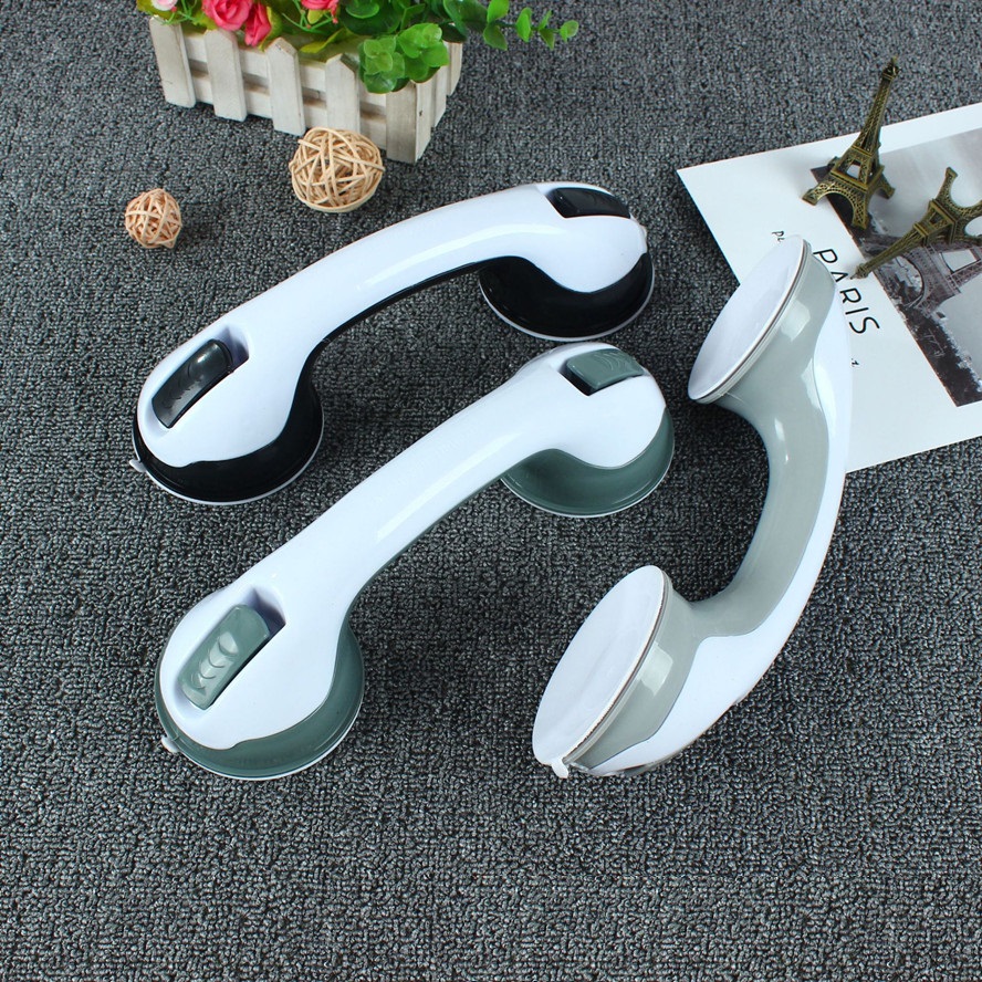 Badhandtag sugkopp badkar badrum dusch grepphandtag skena grepp säkerhetsgrepp halkfritt handtag sugkopp glasdörr fönsterhandtag