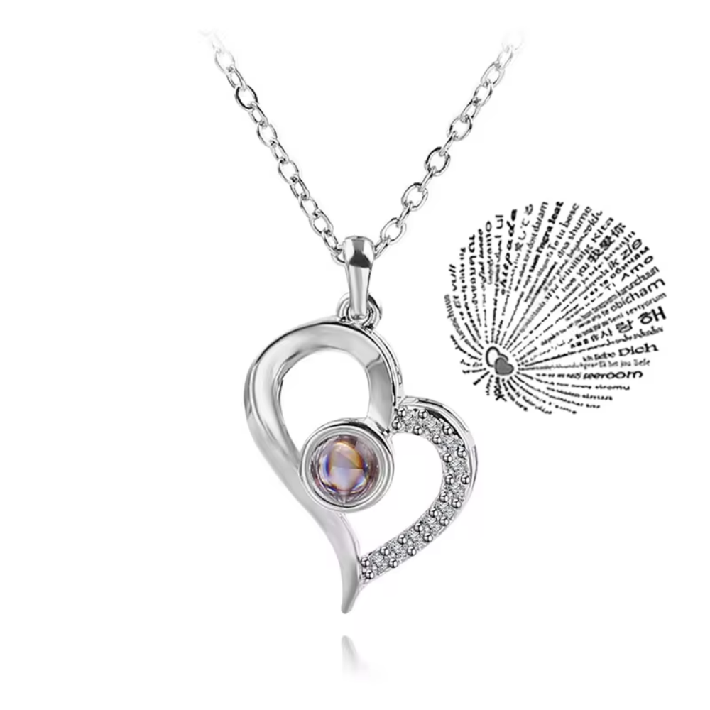 Collar de pareja, símbolo del amor, lenguaje del amor, texto, para la otra mitad