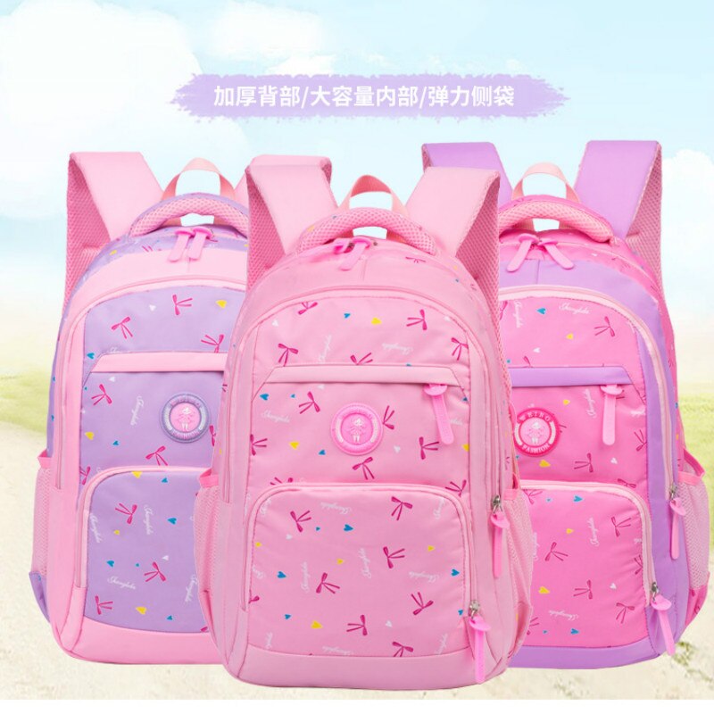 children school bags girls orthopedic school backpack school bag kids princess backpacks primary Shoulder Bags mochila infantil