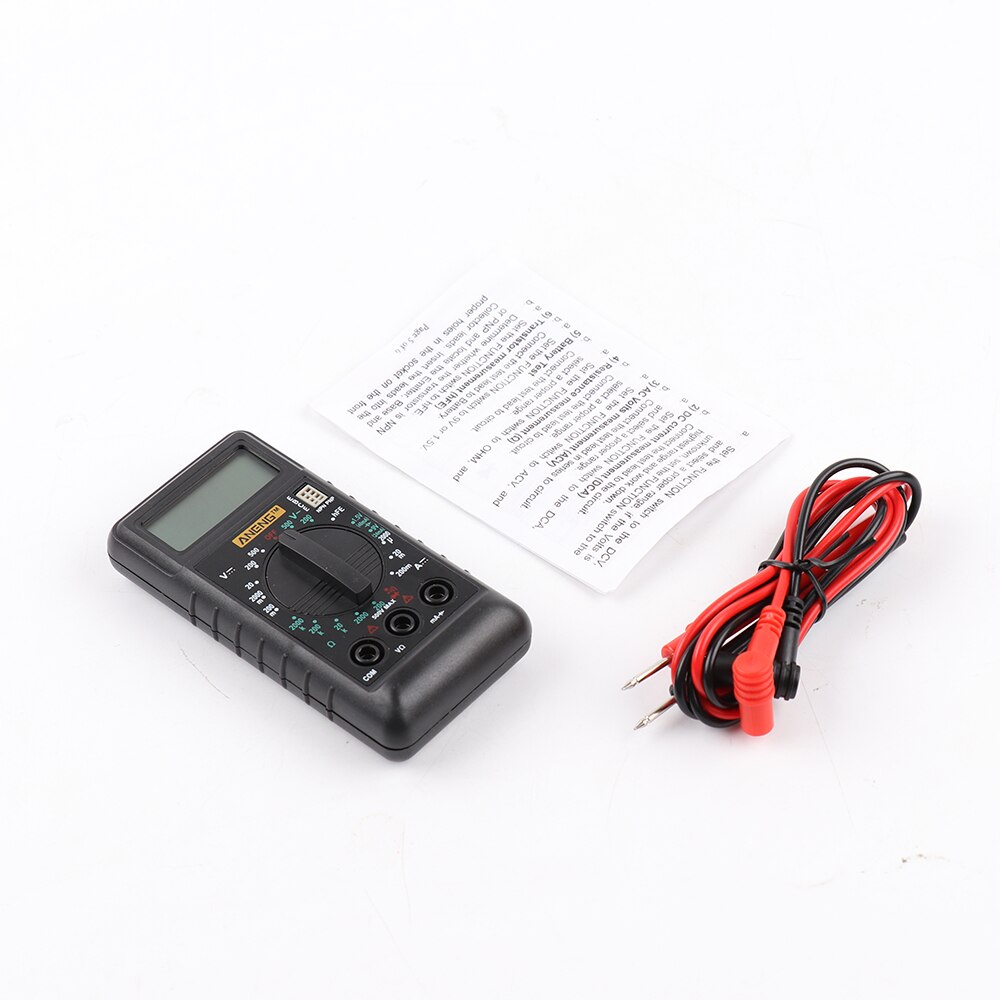 Digital Multimeter Mini with Buzzer Overload Protection DT182 Supplies Mini Digital Multimeter