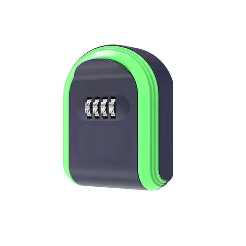 Wall-mounted key safe mini storage key box key storage lock box combination indoor and outdoor use