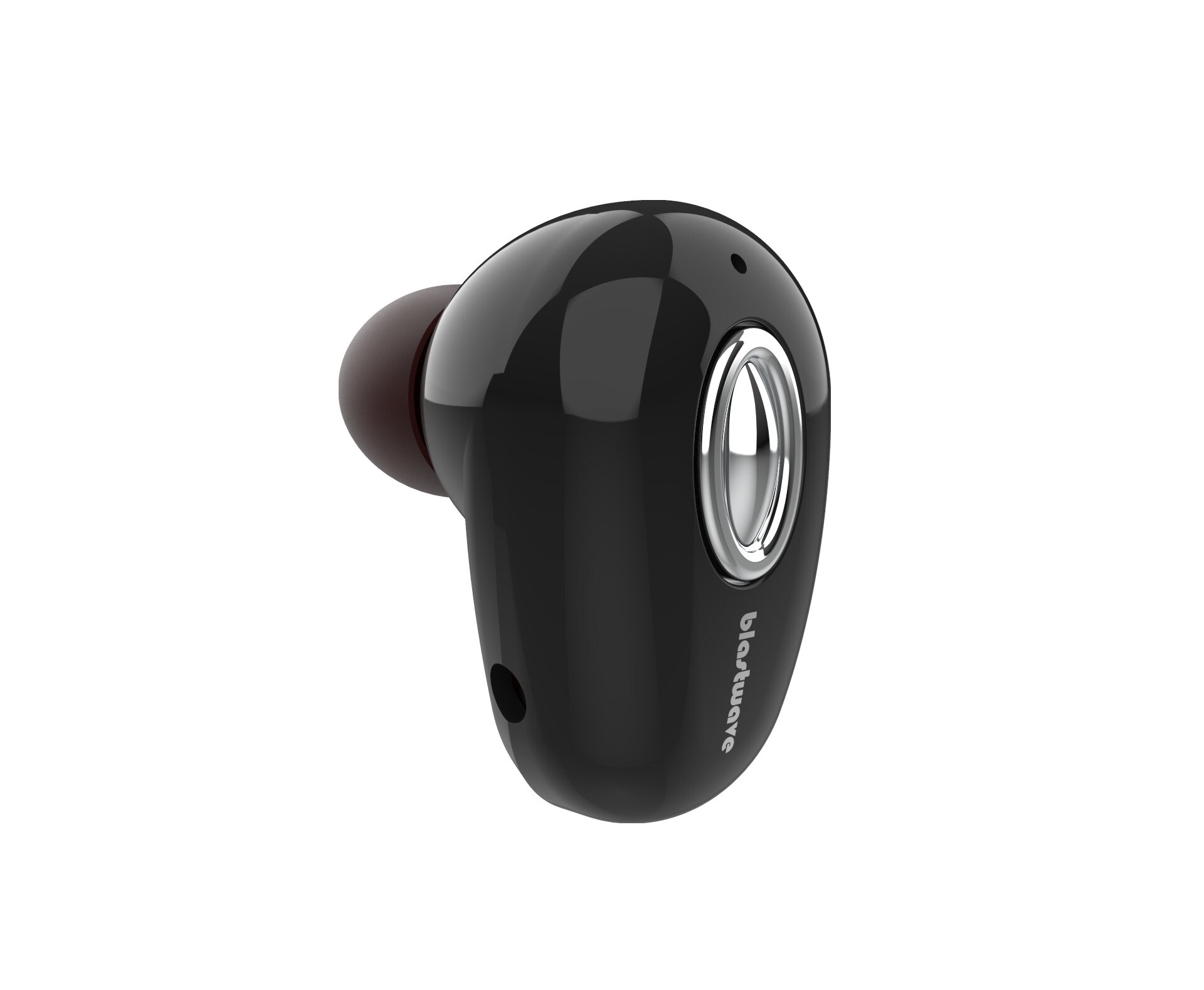 Draadloze Bluetooth Oortelefoon Mini Onzichtbare In-Ear Sport Oordopjes Met Microfoon Super Stereo Oortelefoon: E02000215-black