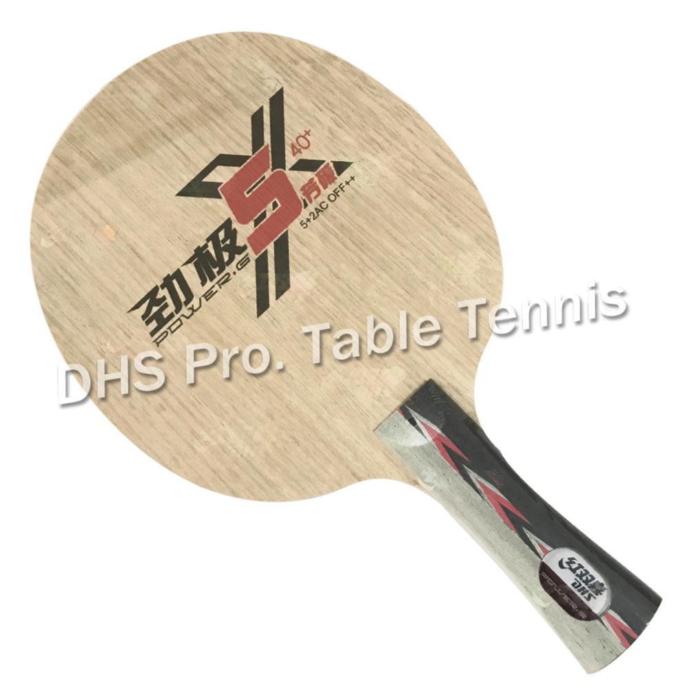 DHS POWER-G 5X PG5-X PG 5 X Table Tennis Blade Arylate Carbon ALC Racket Ping Pong Bat Paddle