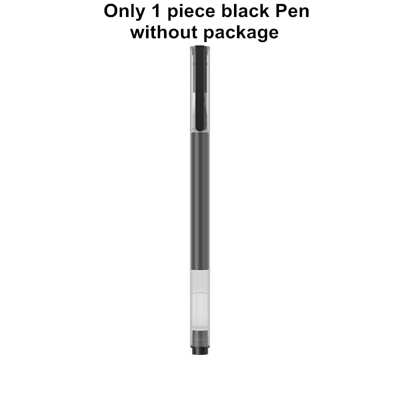 Originele Xiaomi Super Duurzaam Schrijven Teken Pen 0.5Mm Kogel Pen Ondertekening Pennen Glad Zwitserland Refill Mikuni Japan Inkt: only 1 black