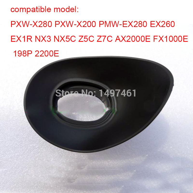 originele rubber Zoeker Eye Cap oogschelp voor Sony AX2000E FX1000E 198 P 2200E Video camera