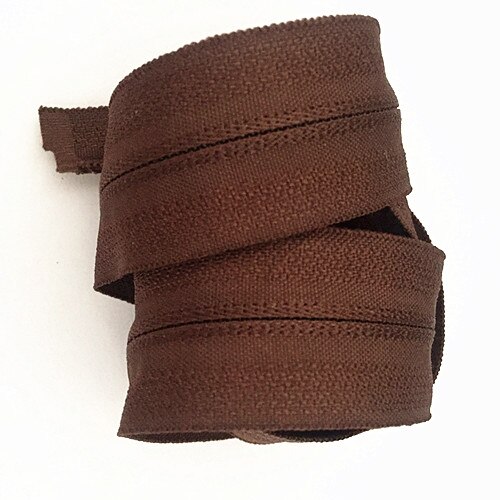 1PCS RESIN ZIP ZIPS ZIPEER ZIPPERS 27.5" 70CM 16 COLOR for Clothing: Coffee