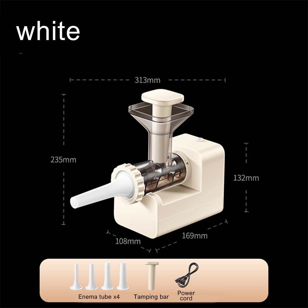 Electric Sausage Machine for Household and Commercial Use, Fully Automatic Tool Sausage Machine 220V: green