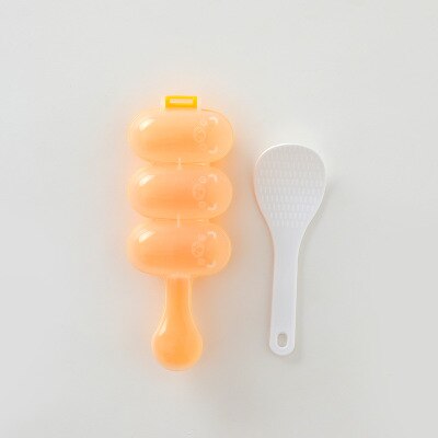 Créativité Sushi outils secouer riz balle moules pour enfants Bento accessoires fabricant maison cuisine salle à manger bricolage Sushi Onigiri Gadgets: Jaune