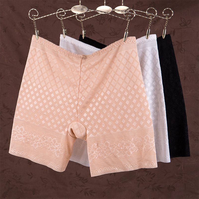 Sikkerhedsshorts til kvinder under nederdel plus size sikkerhedsshorts bukser kvinder afslappet slanke blondemanchetter afslappede strakte shorts