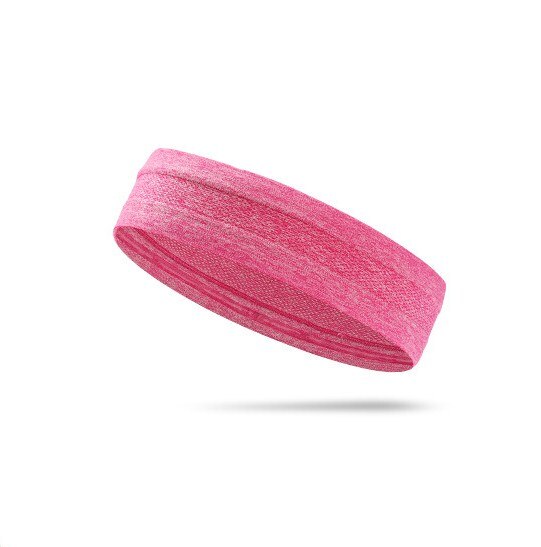 Dam svettband män sport fukttransporterande halkfritt pannband unisex andningsband för sport fitness träning: Rosa