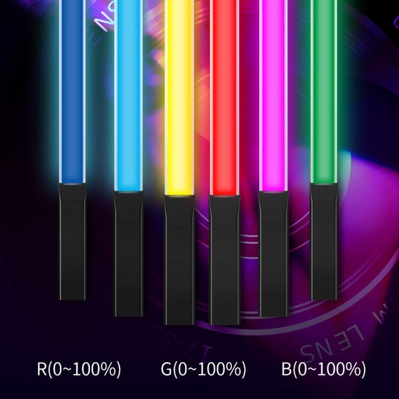 Full Color RGB Video Light Photography Lighting LED Fill Light for Filmmaker