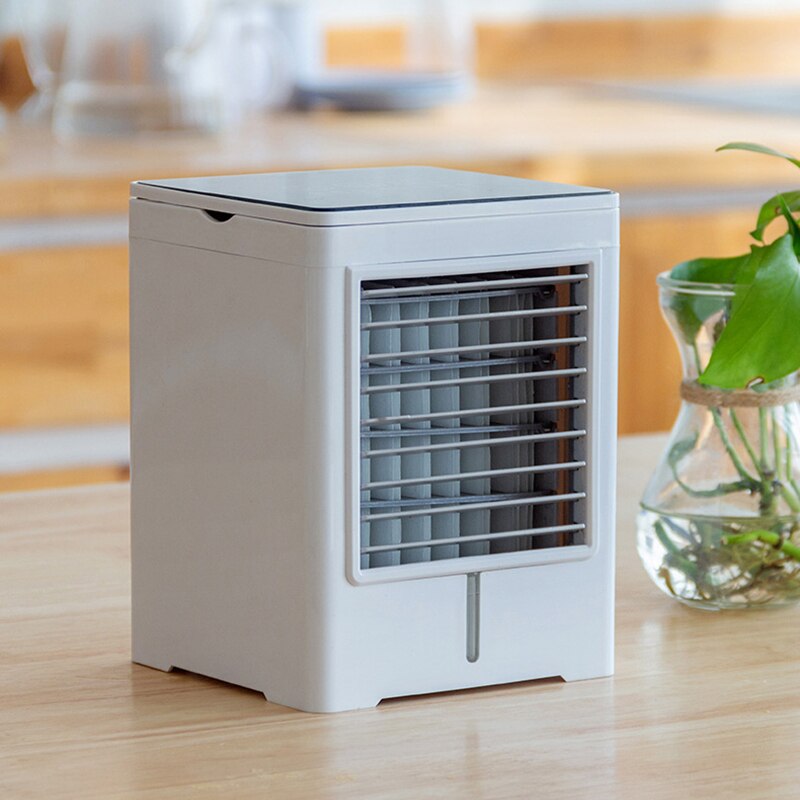 Summer Mini Fan Usb Mini Air Cooler Portable Air Conditioning Air Humidification Desktop Electric Fan