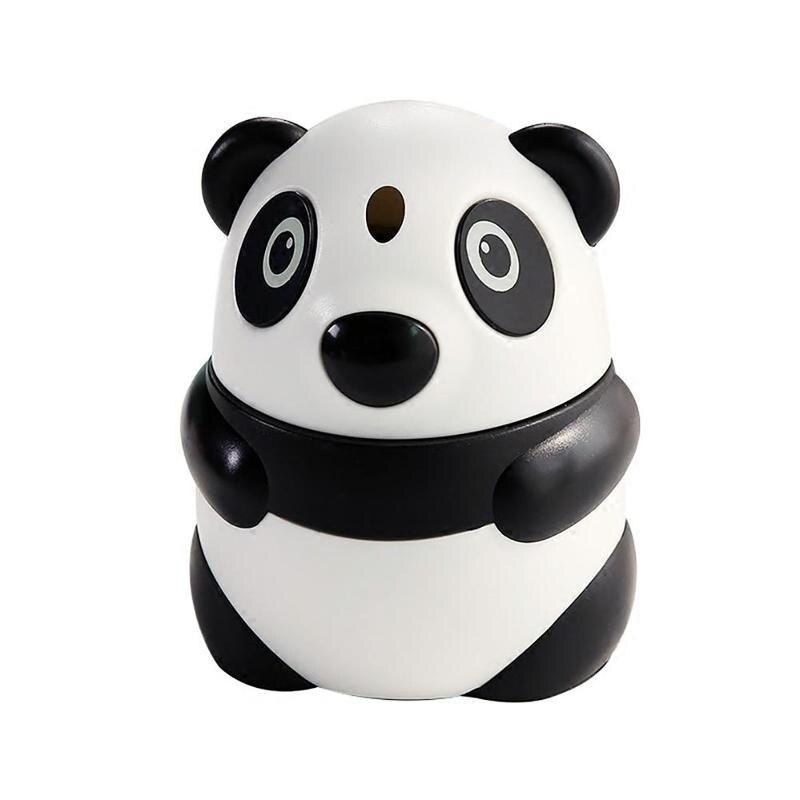 Boîte à cure-dents automatique Panda, Type de pression manuelle, cure-dents, extincteurs mignon dessin animé, boîte à cure-dents en plastique de Table: Toothpick box