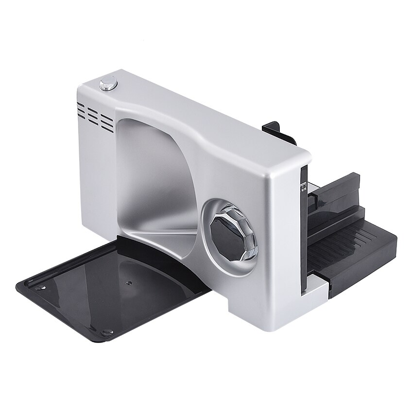 Semi-automatic Meat Slicer Commercial/Household Electric Mutton Rolls Meat Cutting Machine Vegetable Sausage Slicing Machine
