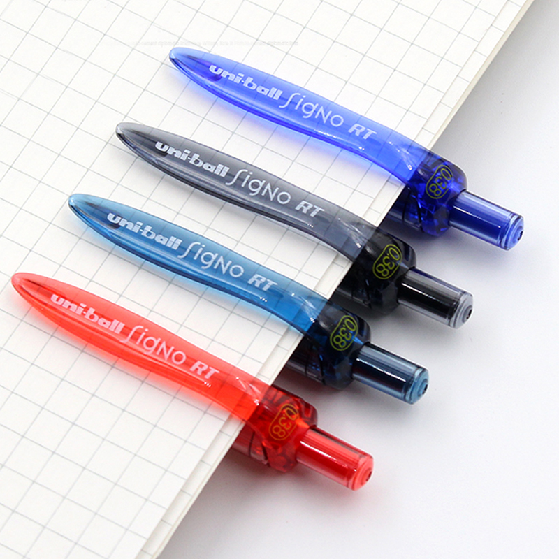 1 Piece Mitsubishi Uni-ball Signo RT retractable gel pen pena warna gel Pen Ultra Fine UMN-138 made in Japan