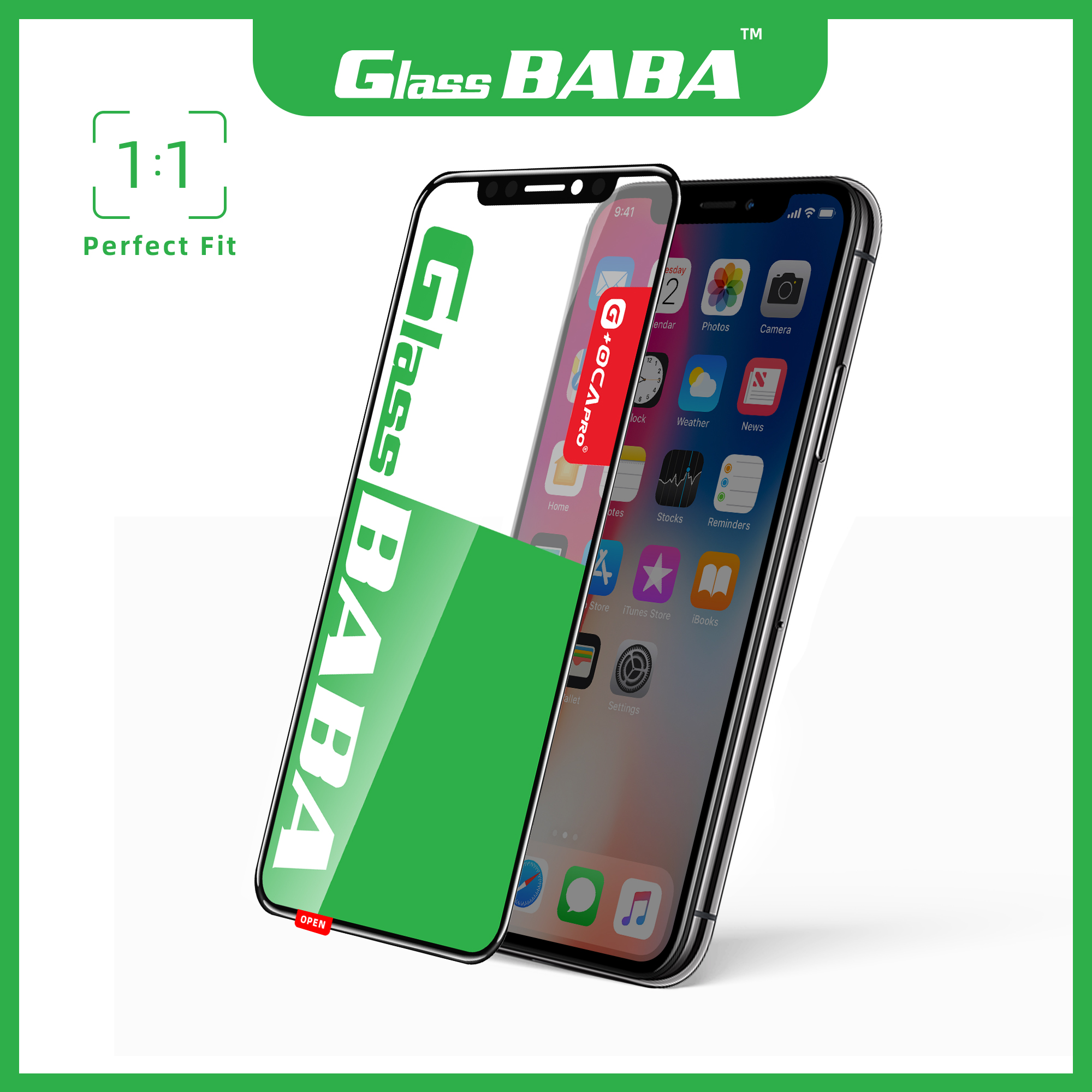 5pcs GLASS BABA G+OCAPRO Glass+ OCA 2in1 for 12 13 11 14 15 plus pro max mini X XS XR MAX LCD touch lens